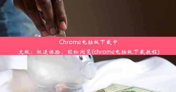 Chrome电脑版下载中文版：极速体验，轻松浏览(chrome电脑版下载教程)