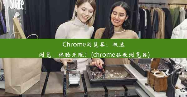 Chrome浏览器：极速浏览，体验无限！(chrome谷歌浏览器)