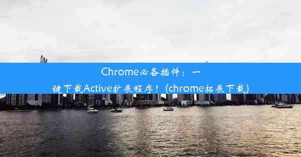 Chrome必备插件：一键下载Active扩展程序！(chrome拓展下载)