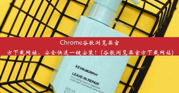 Chrome谷歌浏览器官方下载网址，安全快速一键安装！(谷歌浏览器官方下载网站)